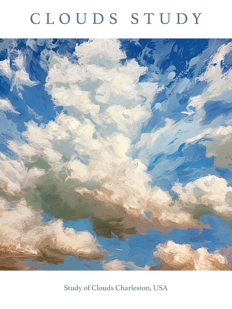 Study Of Clouds Charleston, Usa