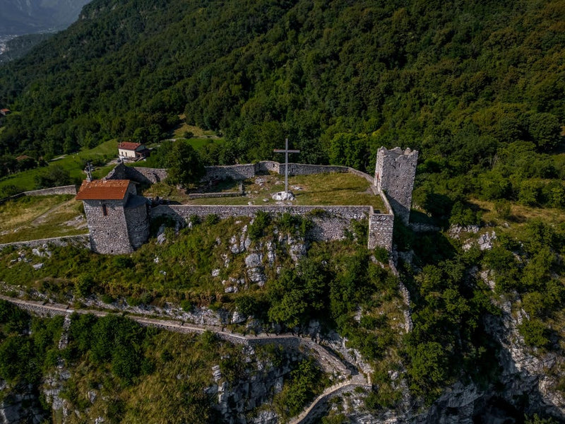 Castle On The Castello dell'Innominato, Italy