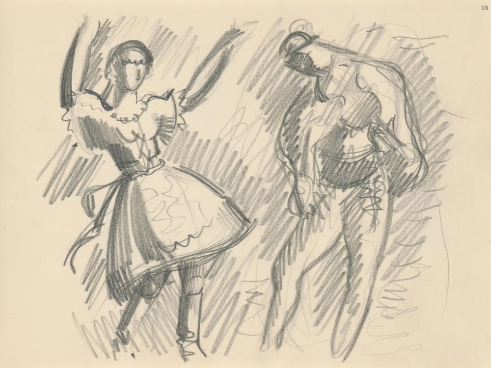 Sketchbook With Various Studio Drawings, Mikuláš Galanda (21)
