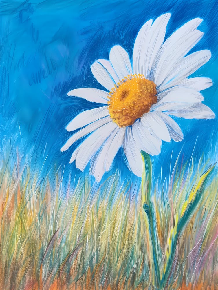 Marguerite dans la Prairie