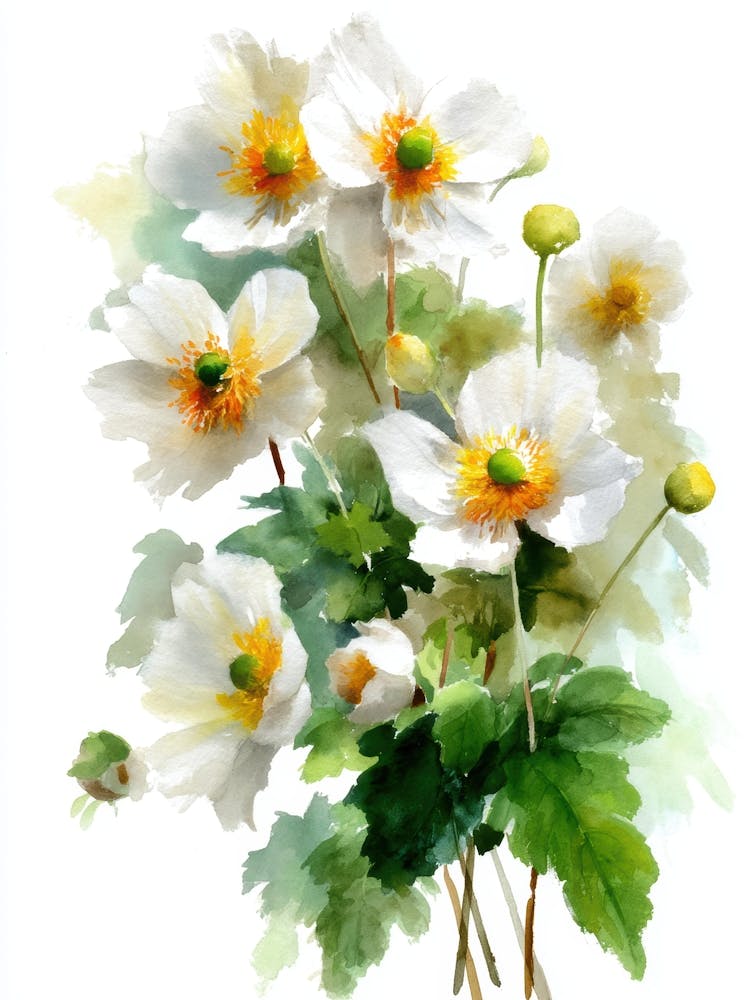 White Anemones 11