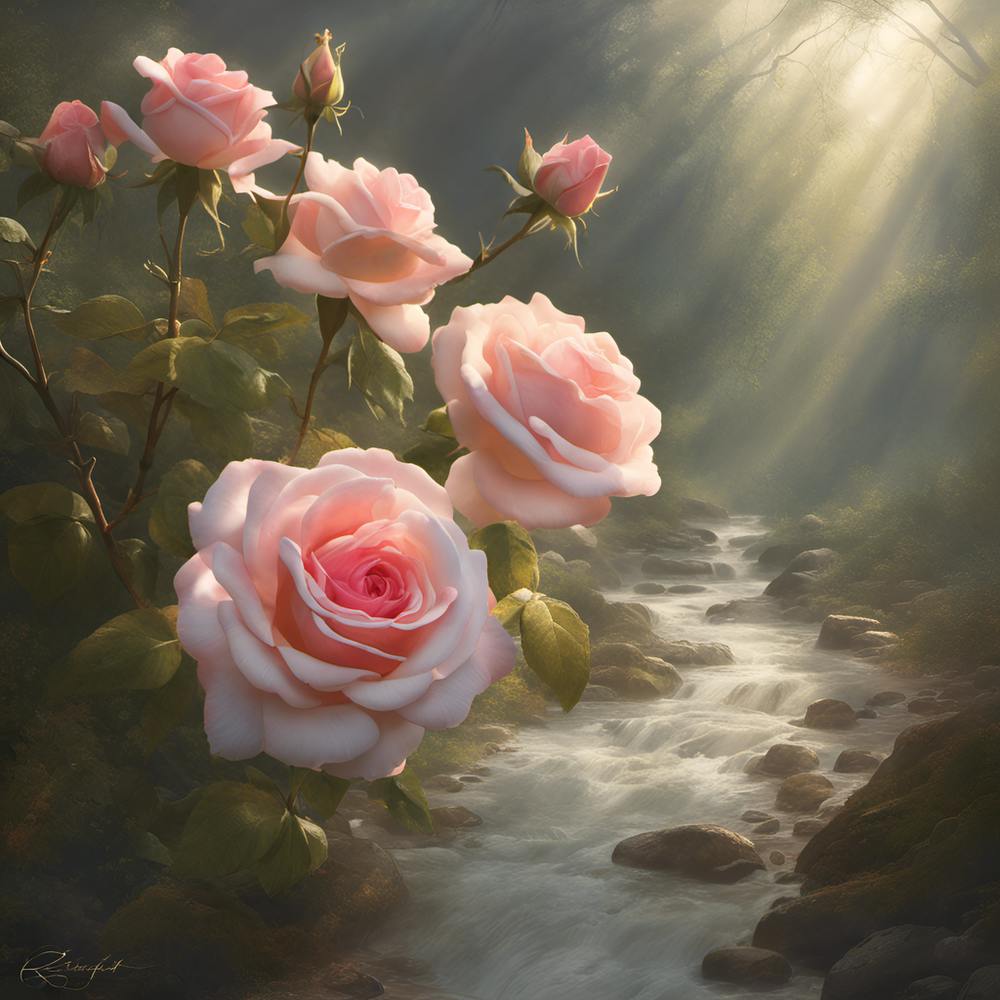 Rosen am Bach