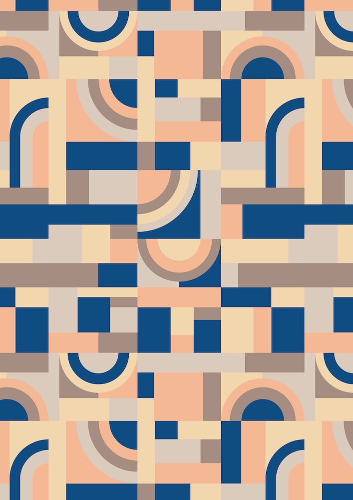 Soft And Blue Blocks