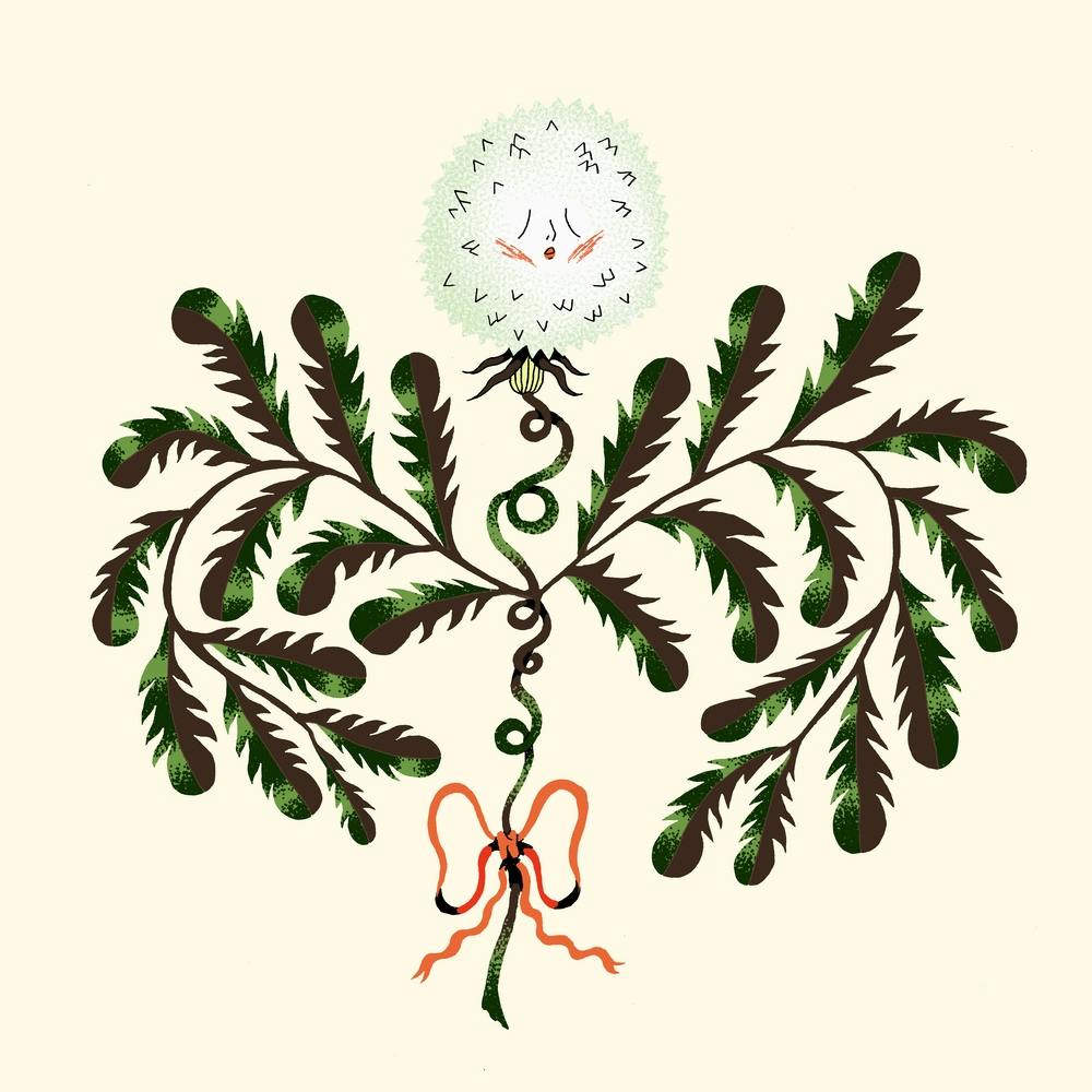 Thistle Of Silent Strength Square