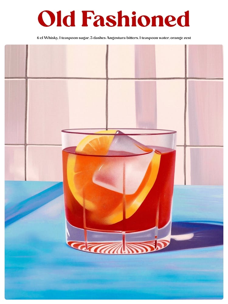 Boho Poster Club 1 Old Fashioned