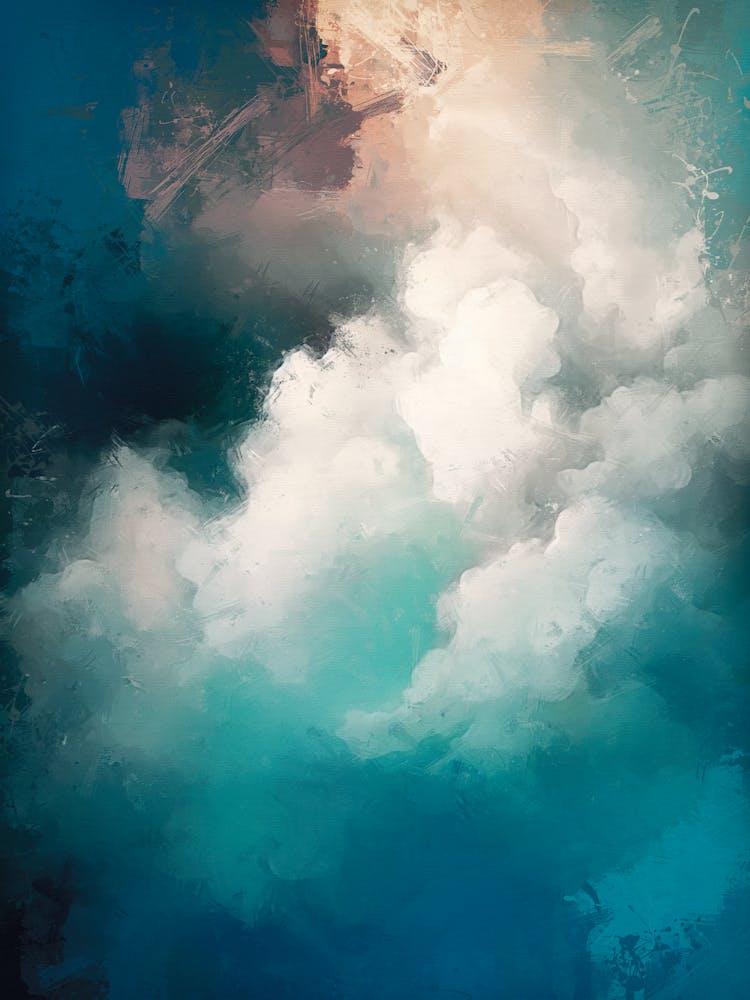 Abstract Clouds In The Sky