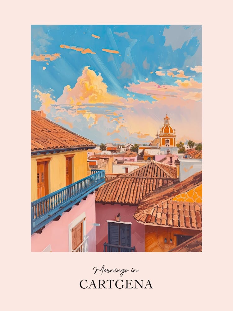 Mornings In Cartgena Rooftops Morning Skyline 4