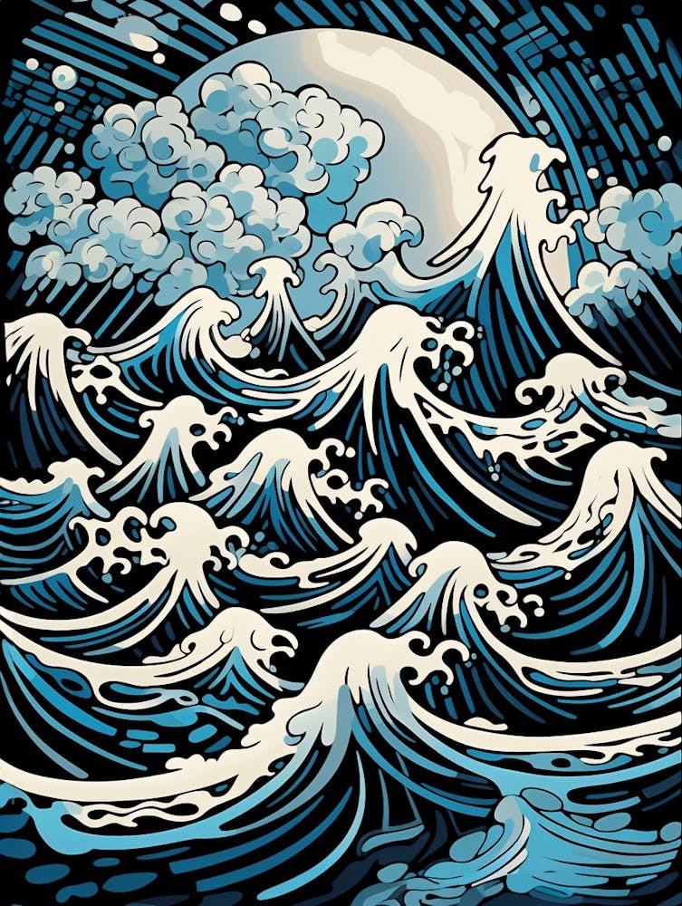 Abstract Water Painting 1