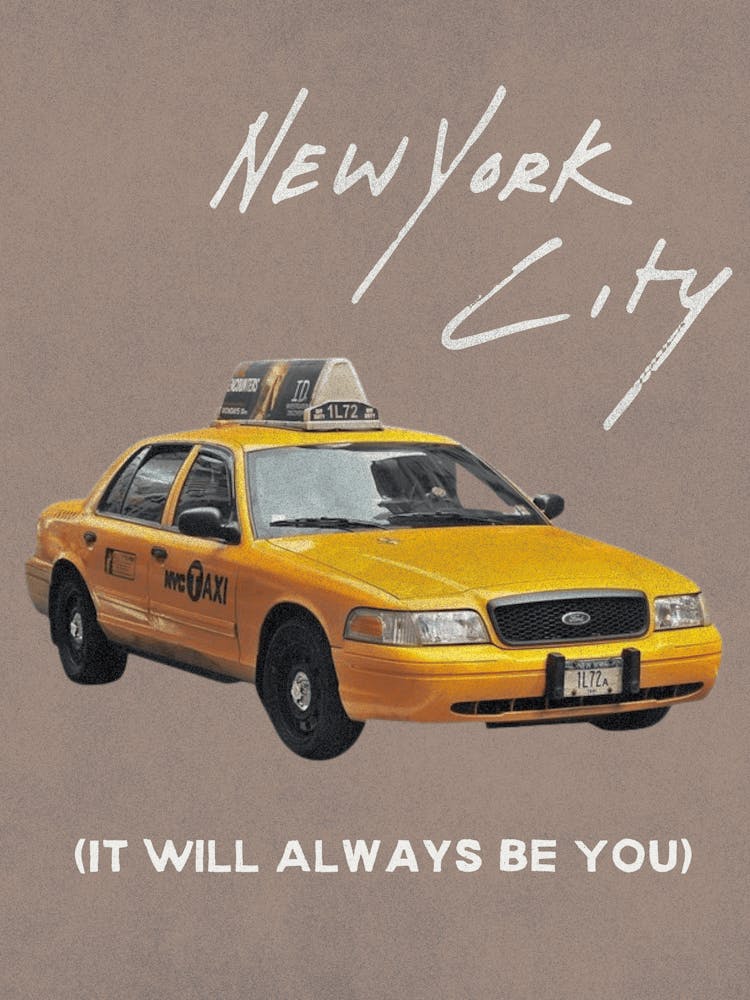 New York City, It Will Always Be You | Retro NYC Travel Collage