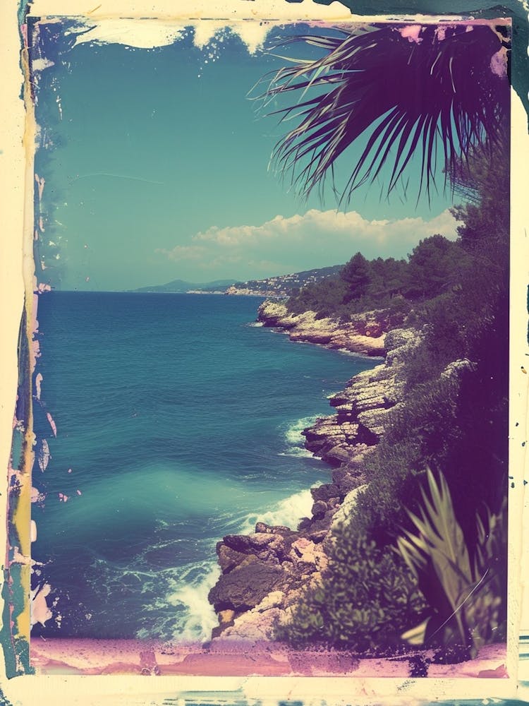 South Of France Polaroid Inspired 3