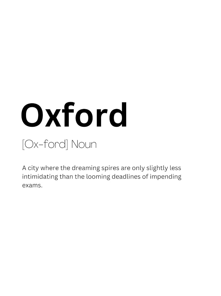 Oxford Definition Meaning 1