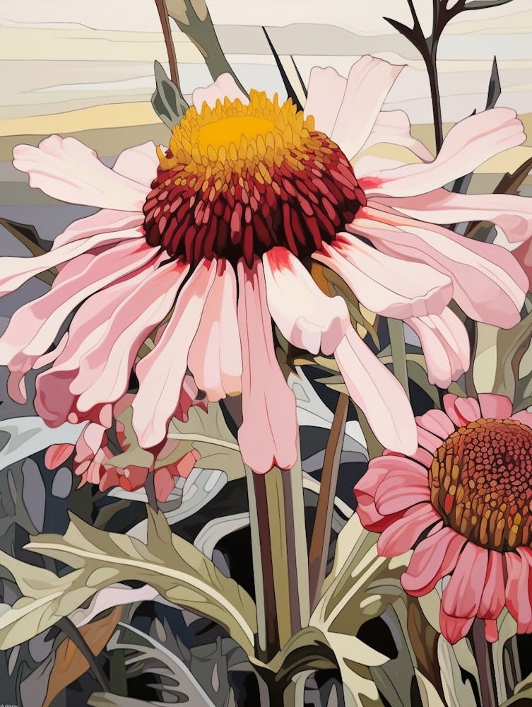 Blumenillustration Gaillardia 4