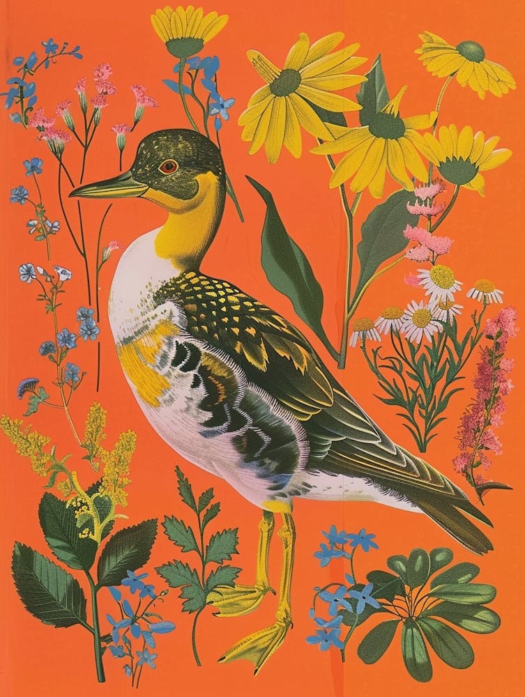 Spring Birds Grebe 2