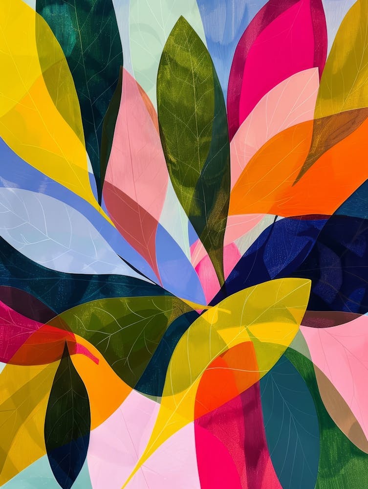 Abstract Leaves 12