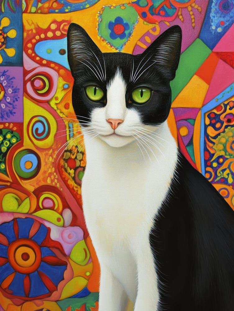 Cat With Green Eyes 6