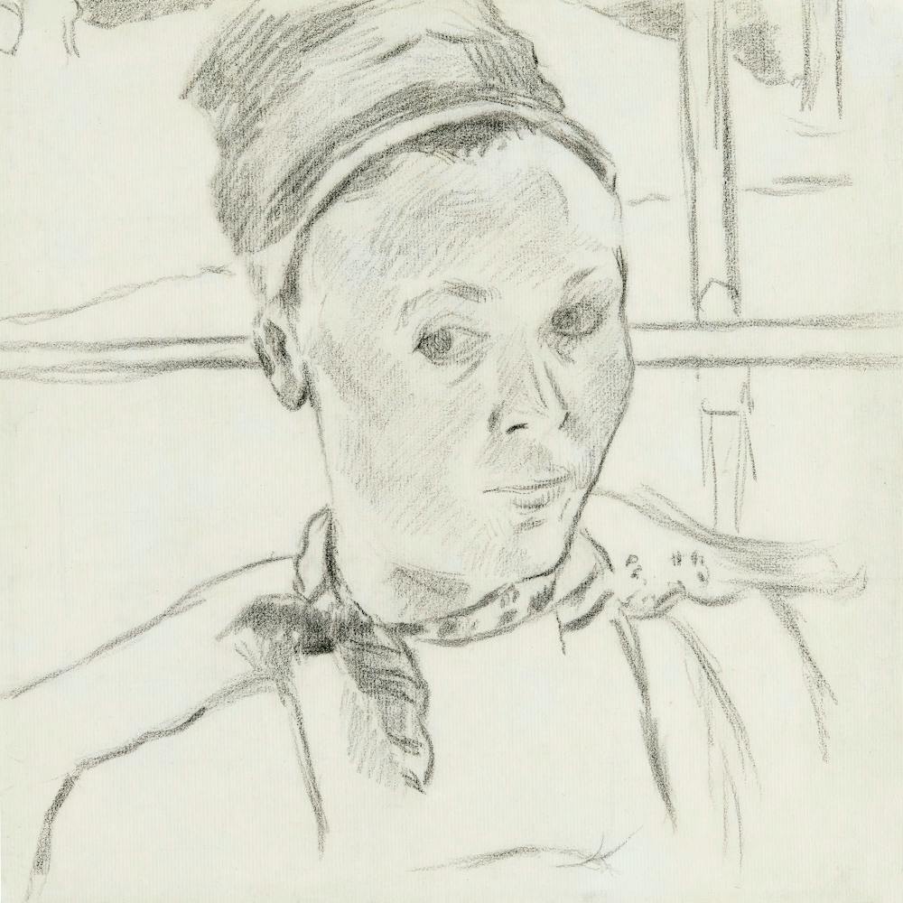 Bust Of A Young Breton Woman (Possibly Marie Lagadu), Paul Gauguin