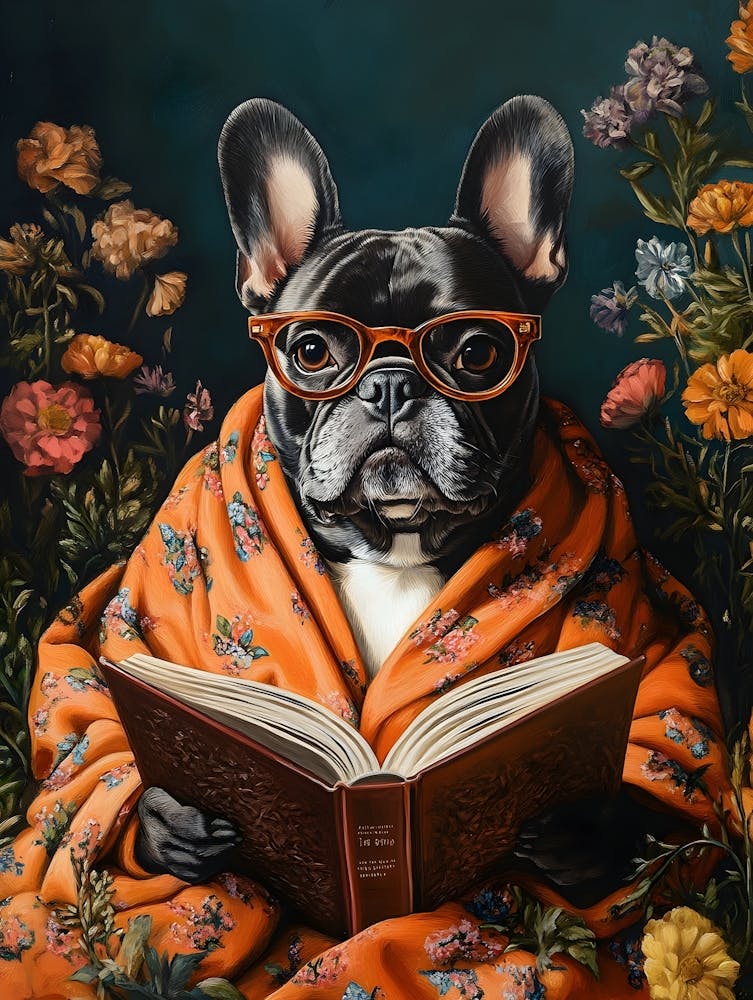 Relaxed French Bulldog 2