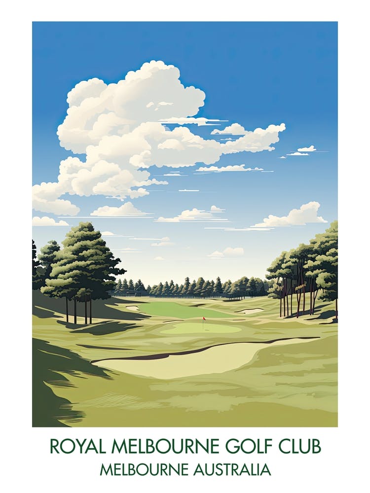 Royal Melbourne Golf Club (West Course)   Melbourne Australia 4