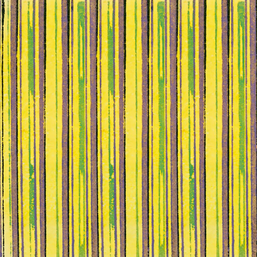 Vintage Ukiyo-e Woodblock Print Of Japanese Textile, Shima Shima, Furuya Korin (71)