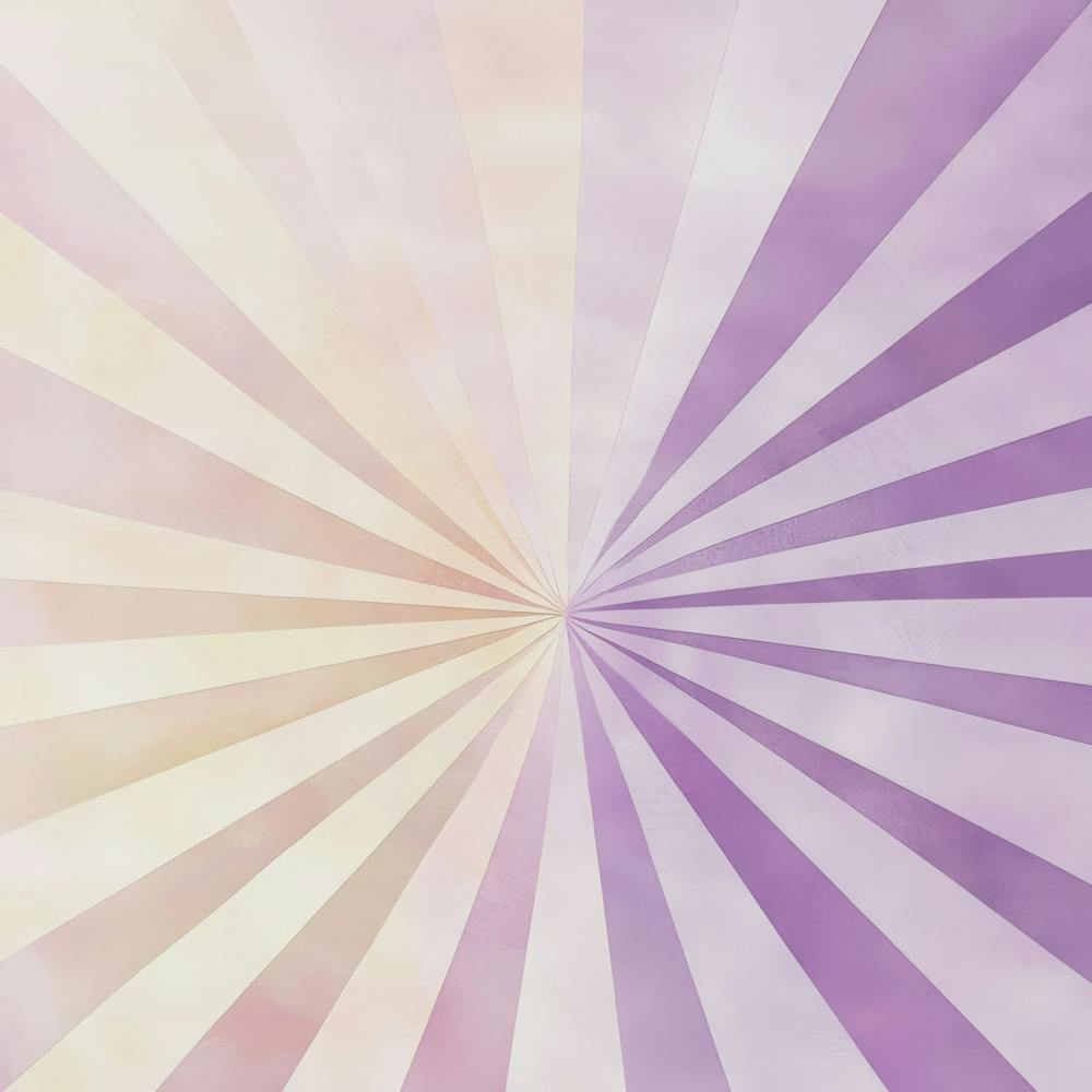 Abstract Purple Sunburst