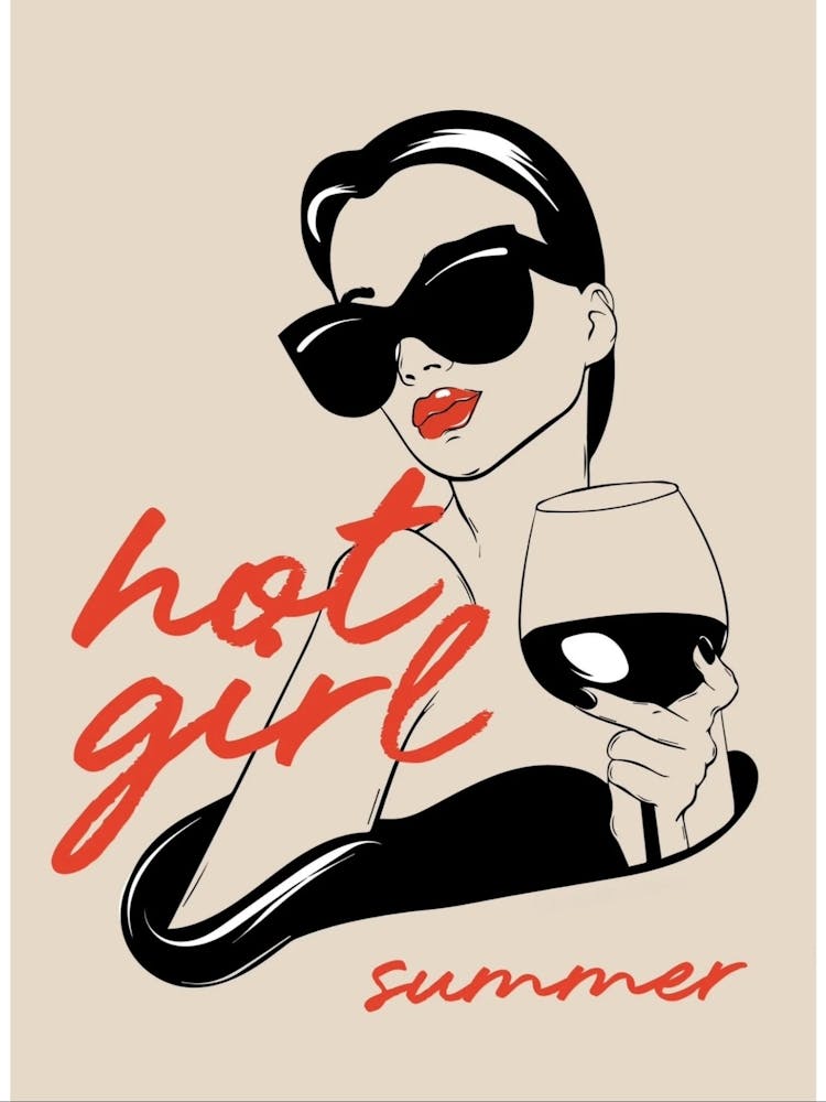 Hot Girl Summer Art