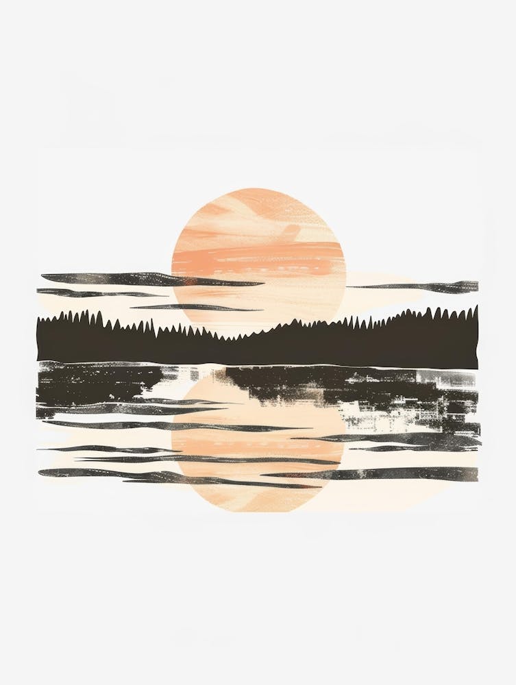 Sunset By The Lake 5