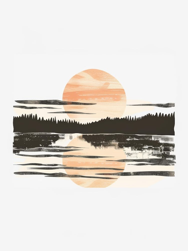 Sunset By The Lake 5