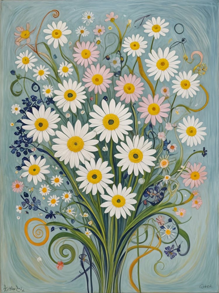 Daisies In Pastel
