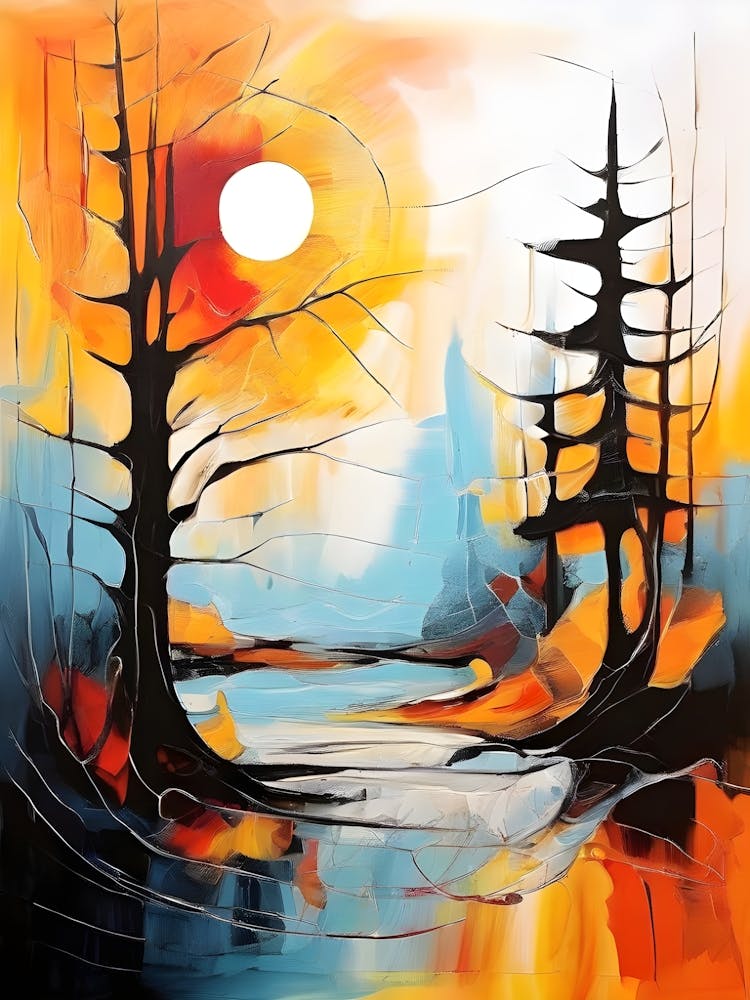 Sunset In The Woods 6
