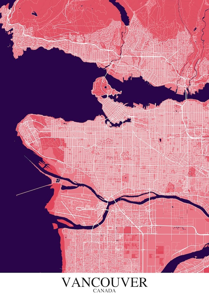 Vancouver Pink Purple