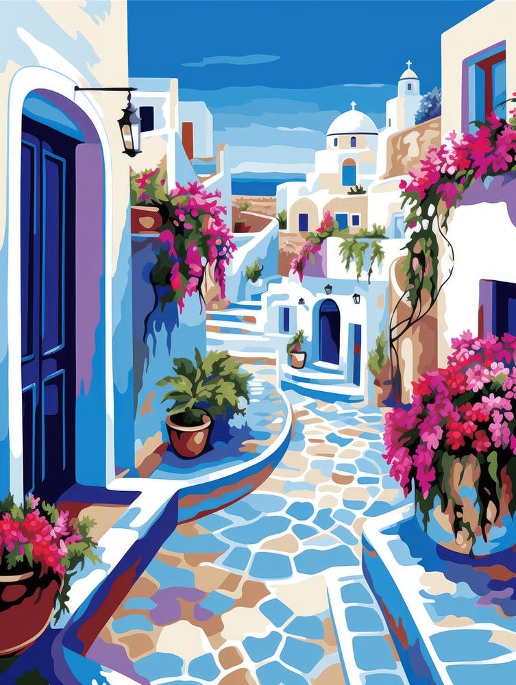 Greece Painting 7
