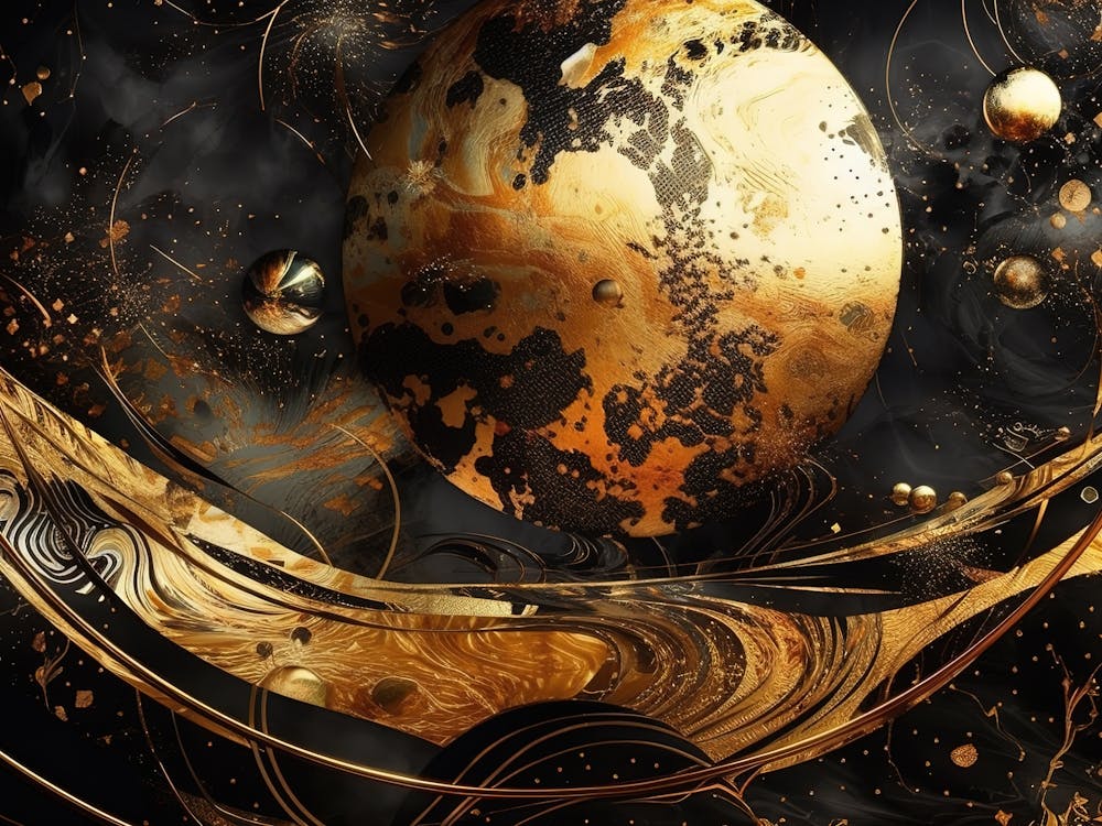 Outer Space Abstract