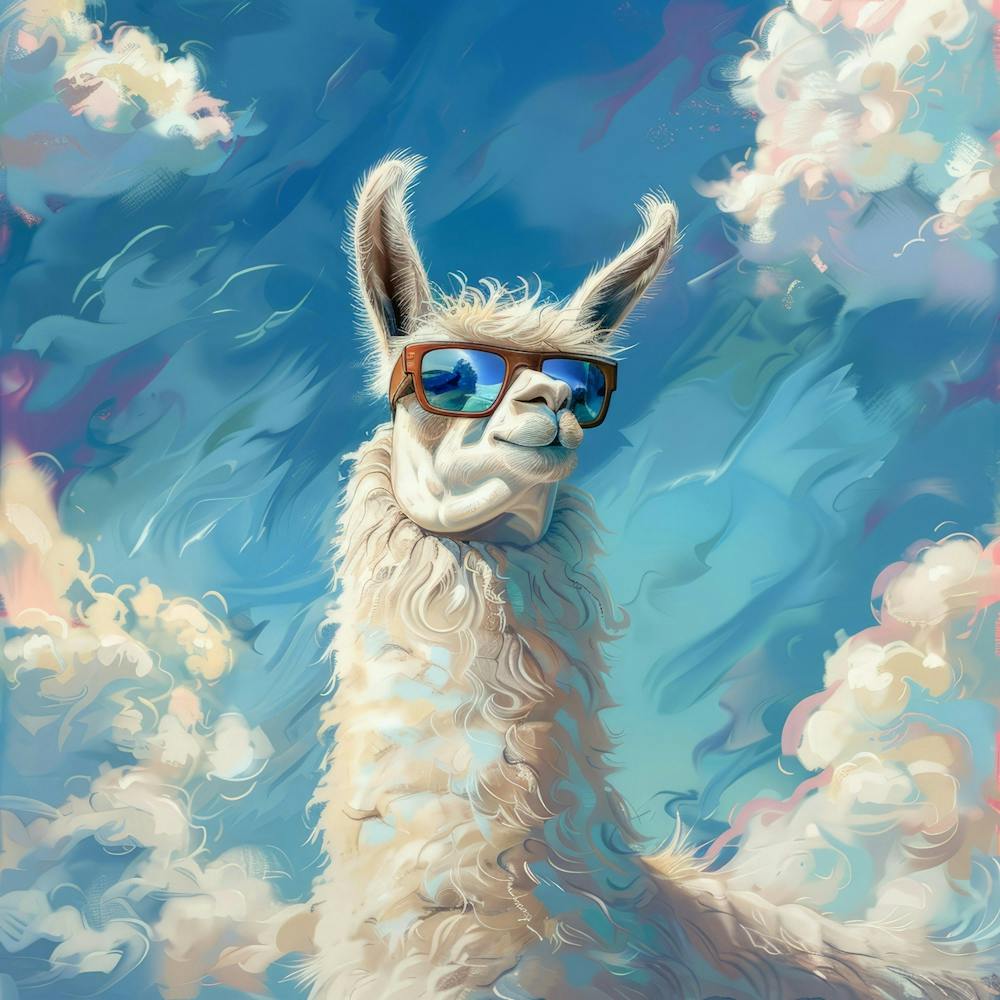 Llama In Sunglasses 3