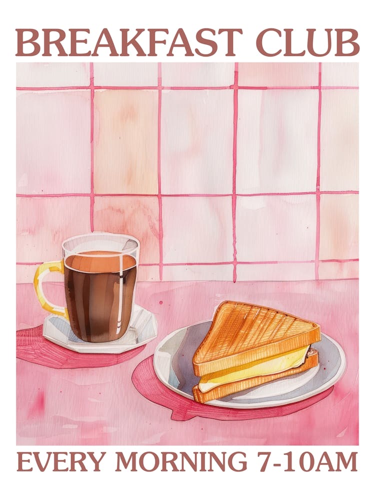 Breakfast Club Coffee And Toastie 4