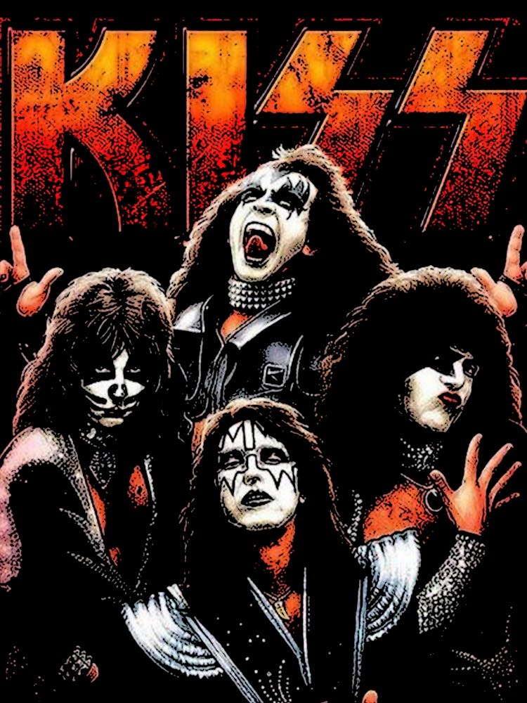 Kiss rock band 1