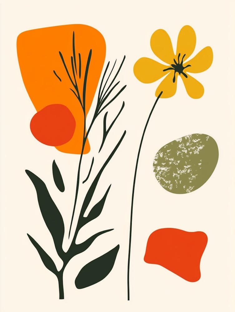 Abstract Floral Painting 27