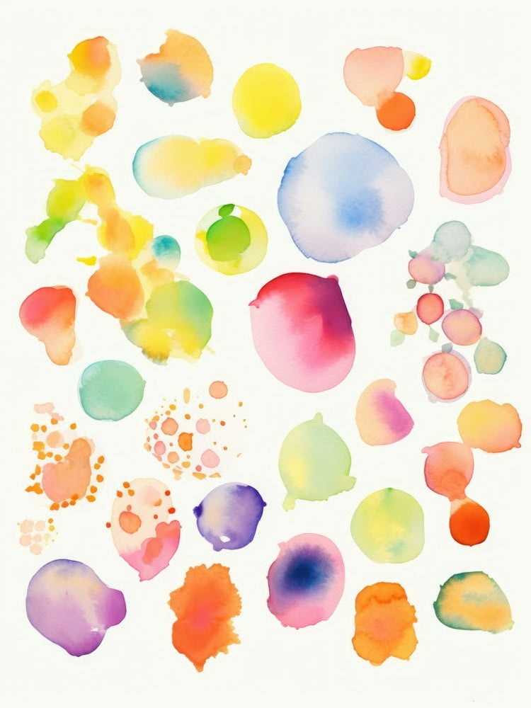 Watercolor Splatters 4