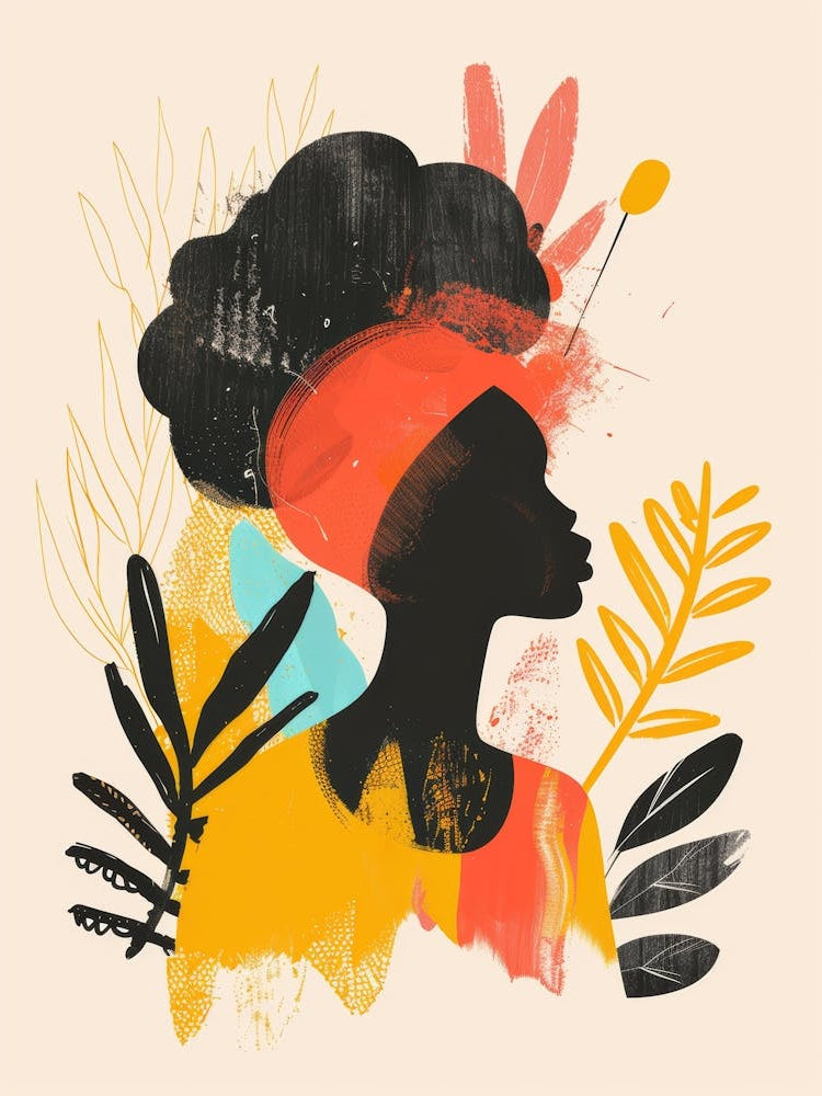 Portrait Of African Woman 75