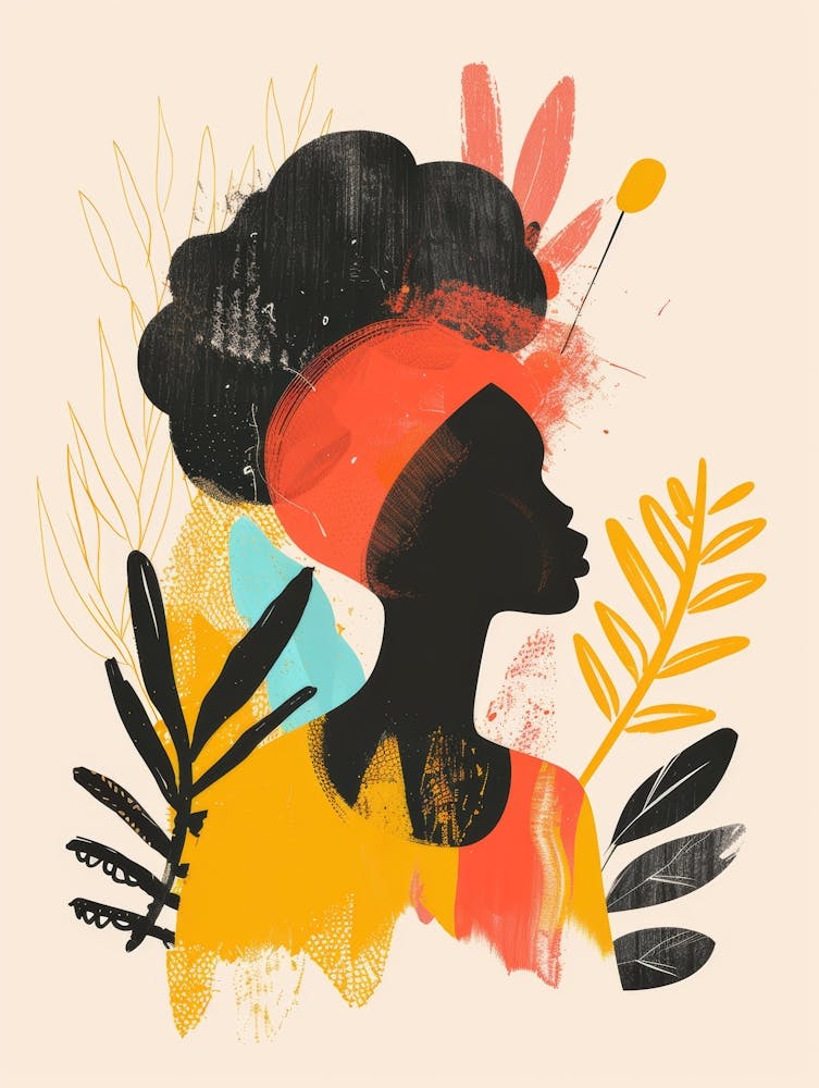 Portrait Of African Woman 75