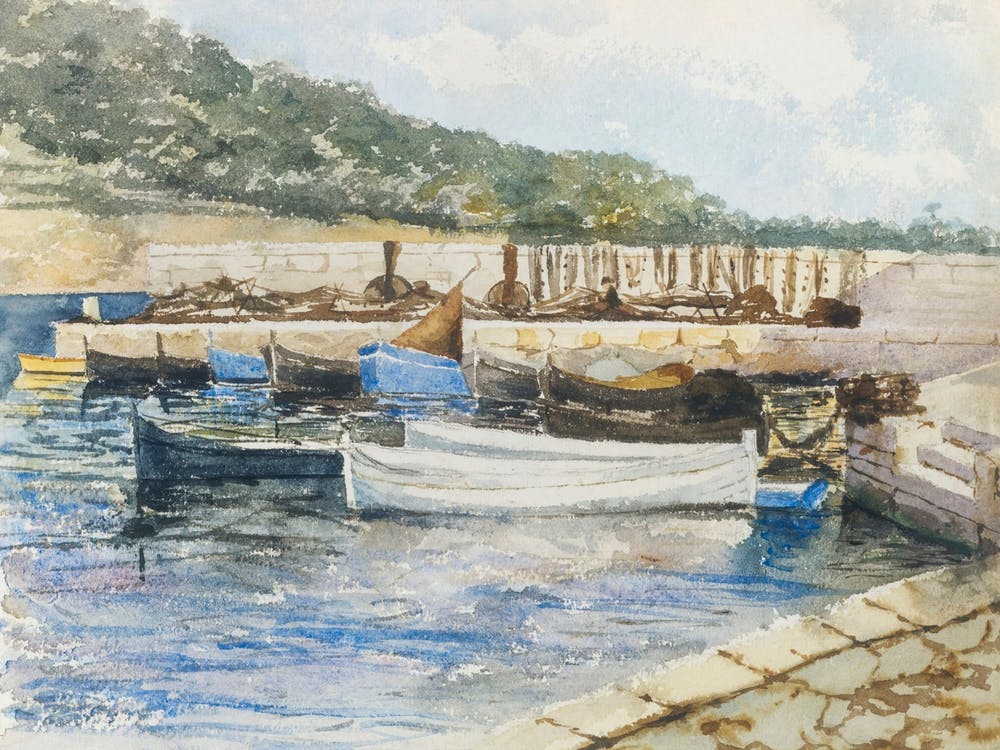 Bateaux, John Singer Sargent