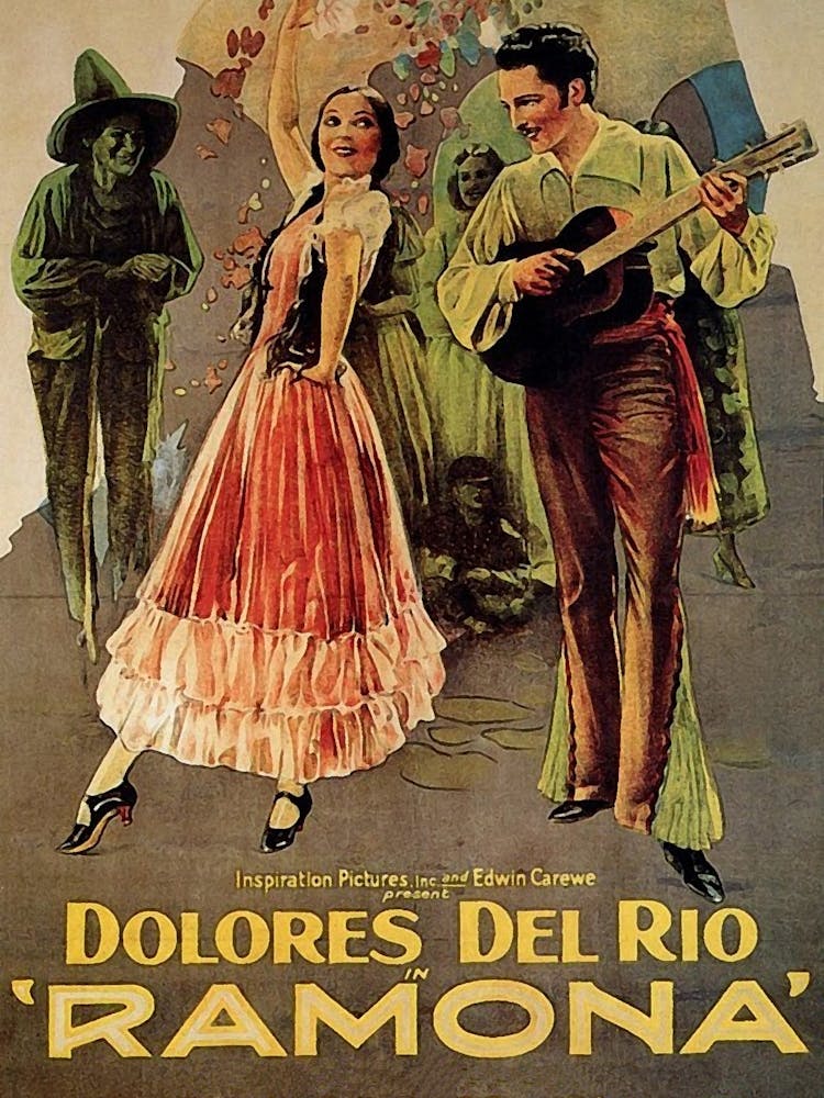 Filmposter, Western, Romantik, Ramona