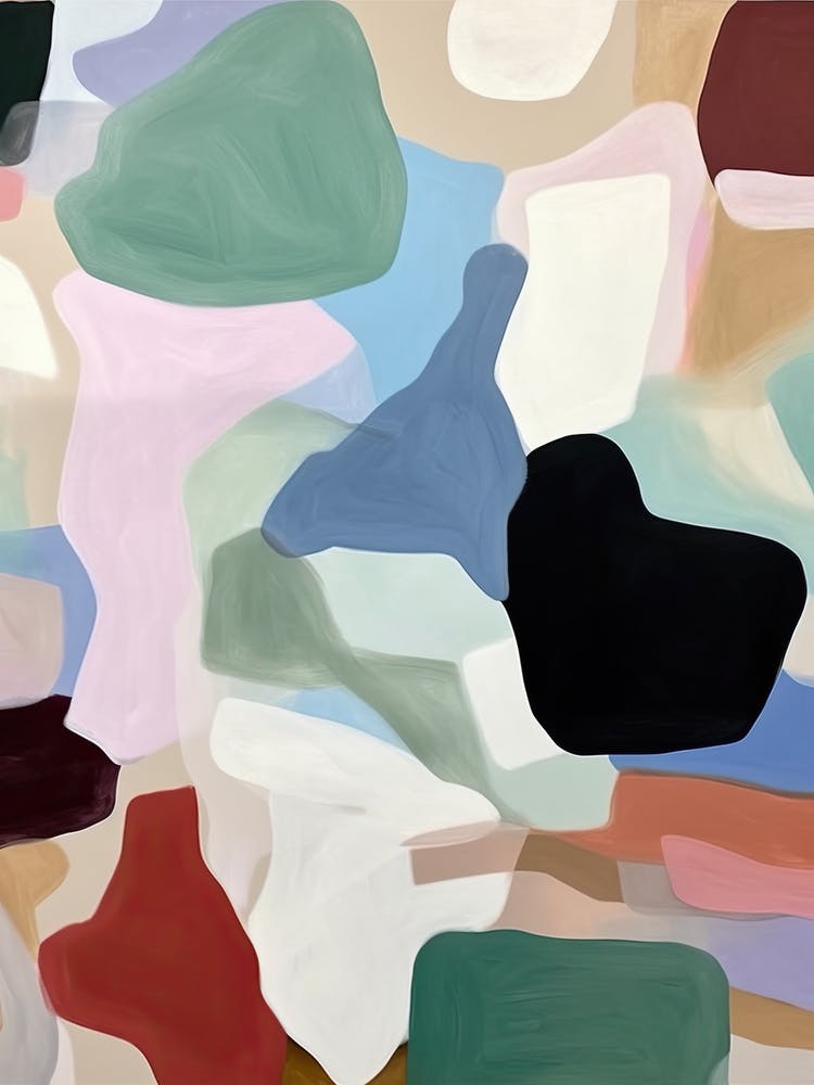 Muted Neutrals Abstract 16