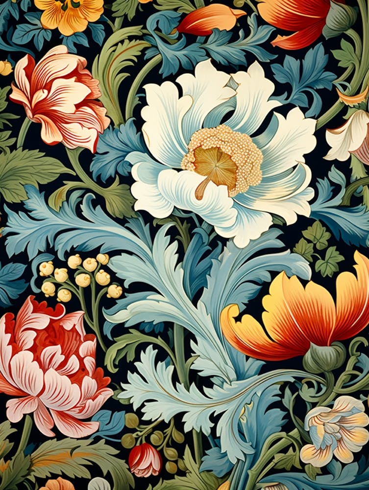 Blumentapete 172