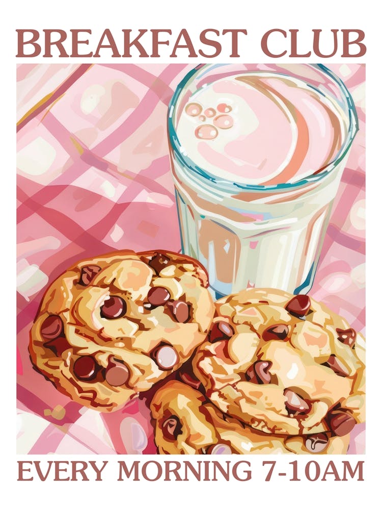 Breakfast Club Milk And Chocolate Cookies 1