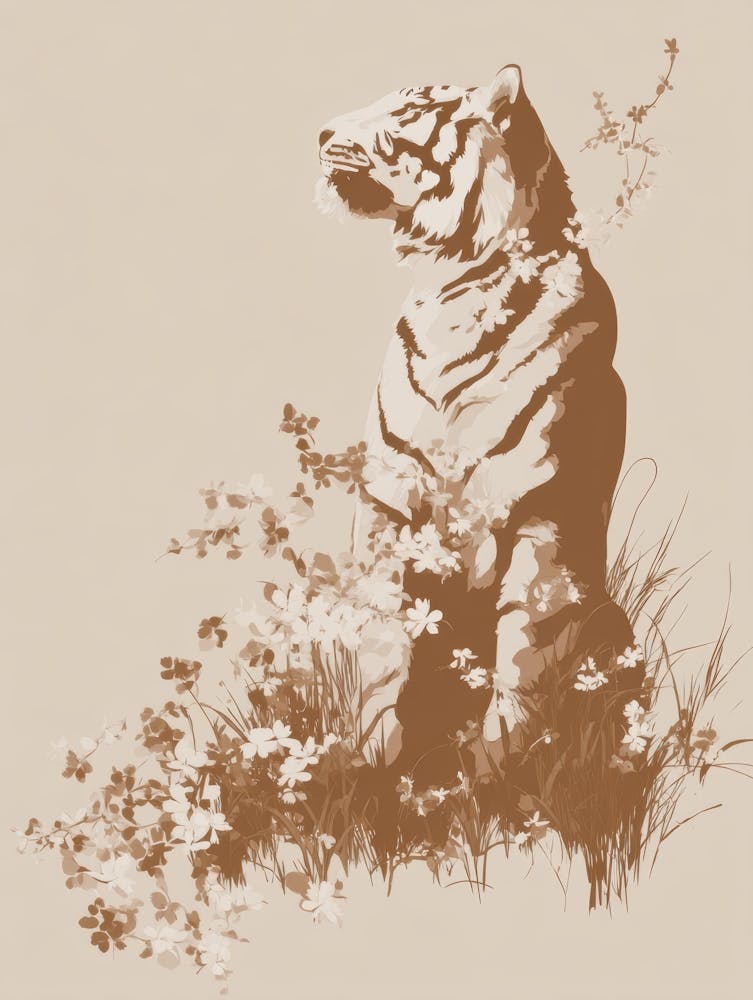 Tiger In The Grass 3