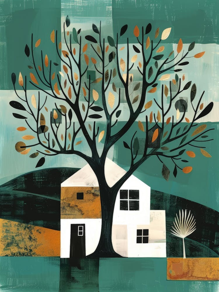 House And Tree