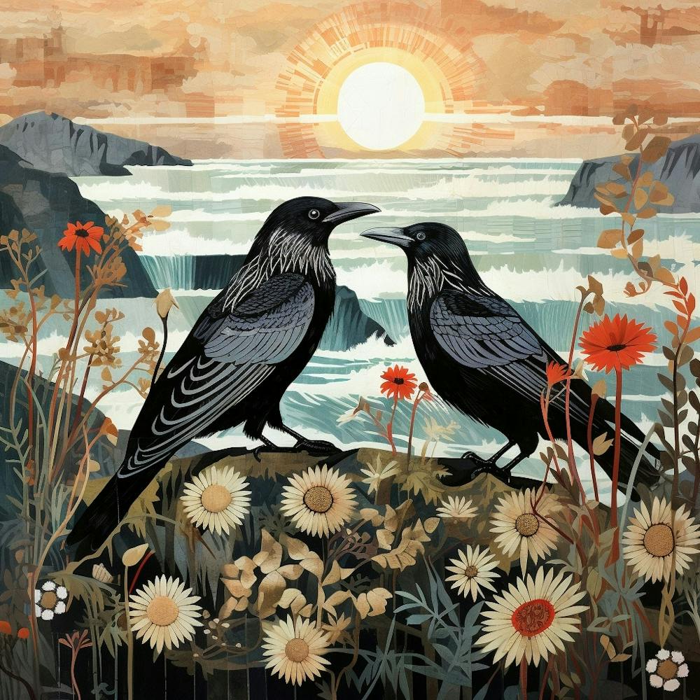 Bird In Nature Raven 4