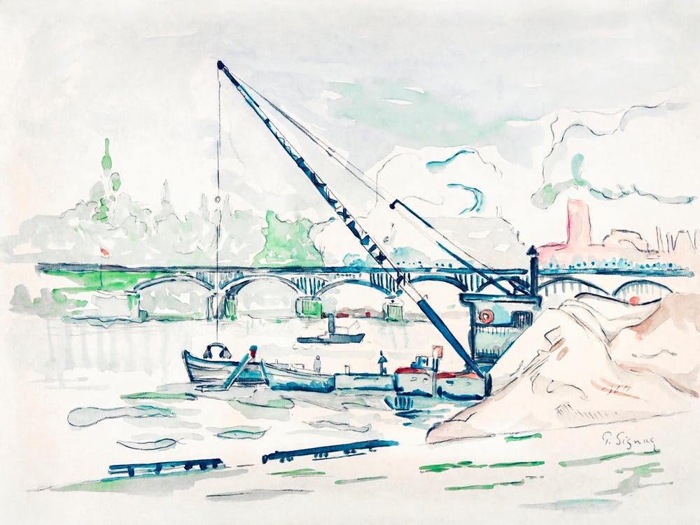 The Bridge Of Arts, Paul Signac