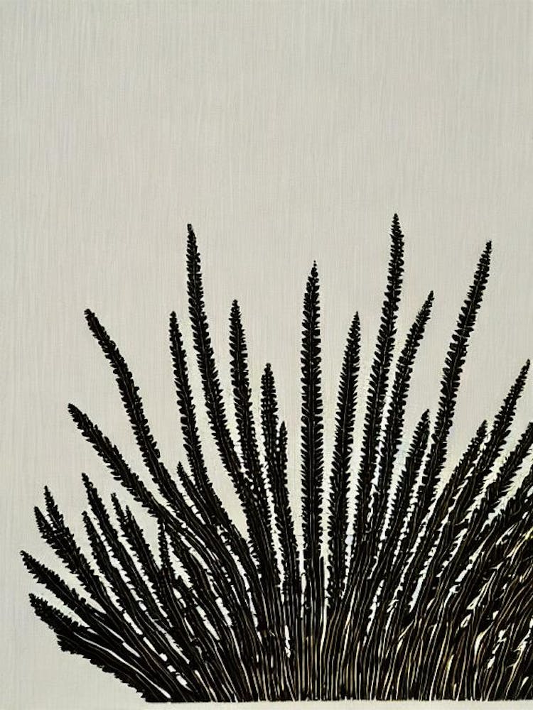 Acropora Austera Linocut
