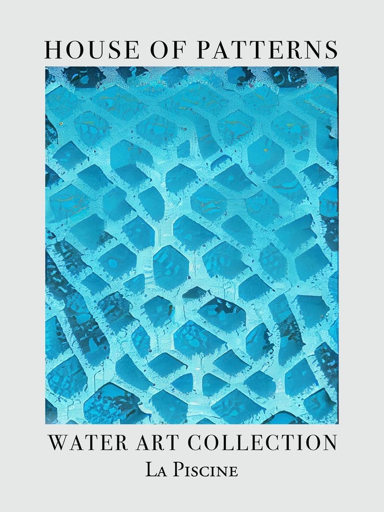 House Of Patterns La Piscine Water 19